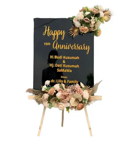 Papan Bunga Akrilik Gemawang